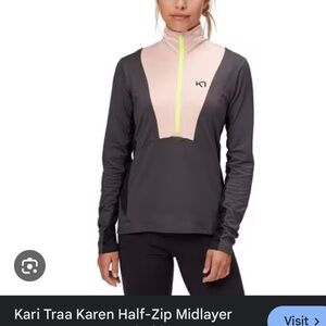 Kari Traa Karen Half zip midlayer top